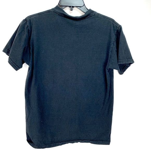 Spider-Man Universal Studios Orlando Mens Black Small T-shirt Vtg Rubber Graphic - Picture 2 of 8